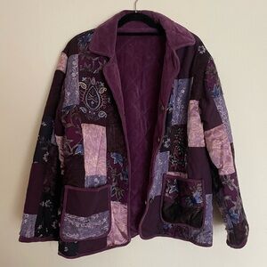 Vintage purple coat